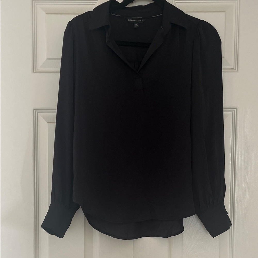 Banana Republic Black Blouse